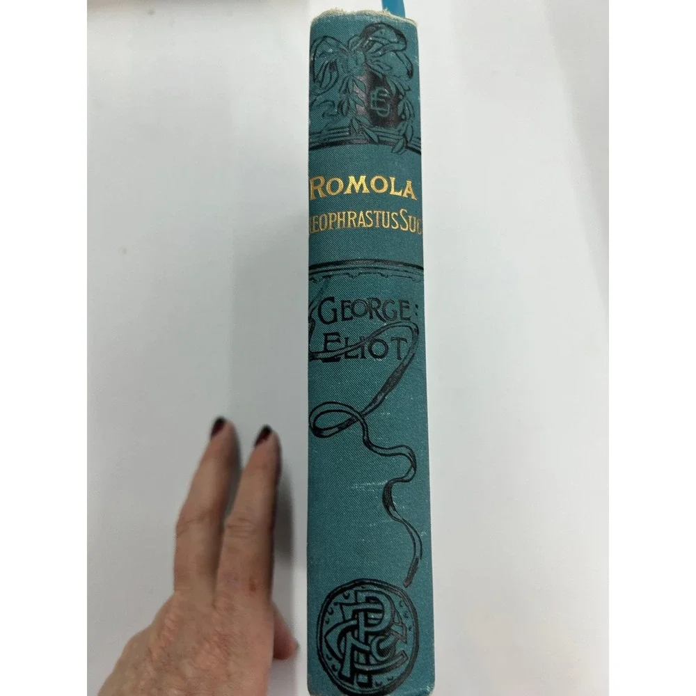 Romola and‎ Theophrastus Such George Eliot 1889 New Edition Pioneer Press